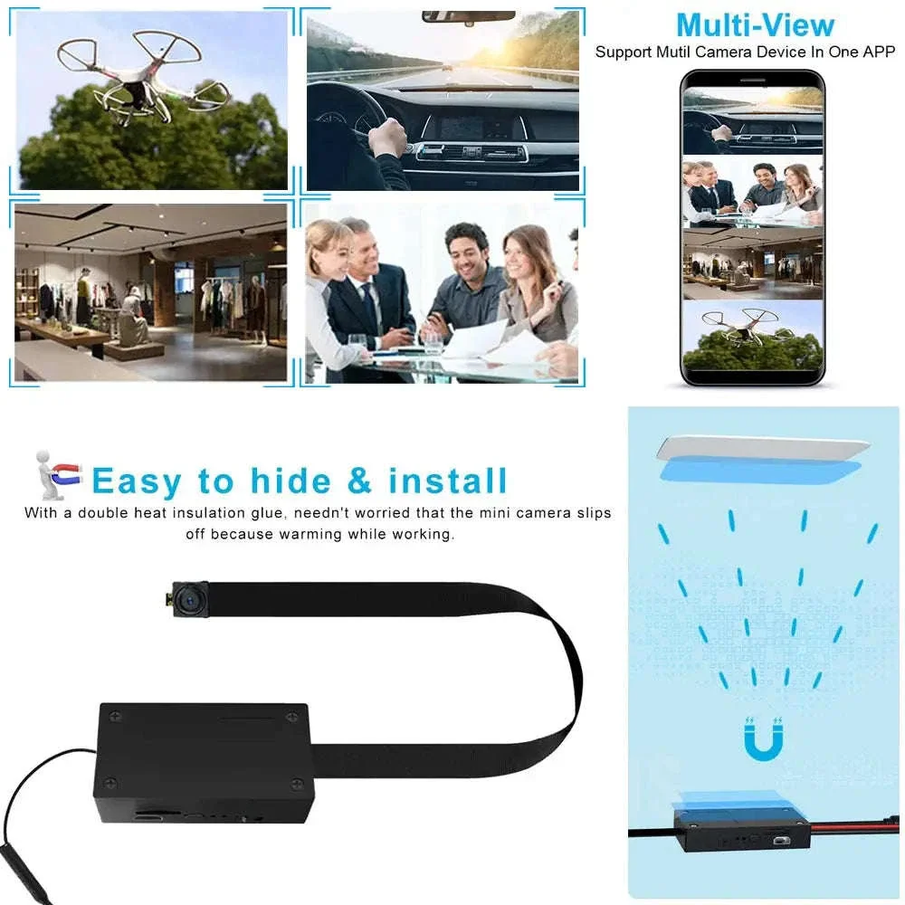 Mini Nanny Camera Module with WiFi HD Recording - Image 5