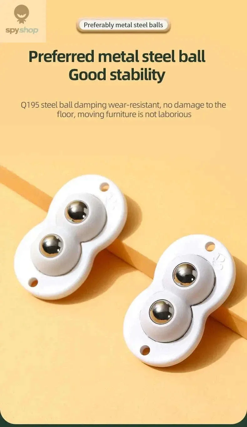 GlideOn Adhesive Casters for Easy Furniture Movement, 4-Pack - Image 11