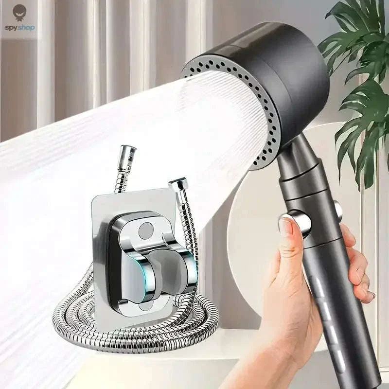 HydroLux High-Pressure Shower Head with Filter and Spray Modes - Image 20