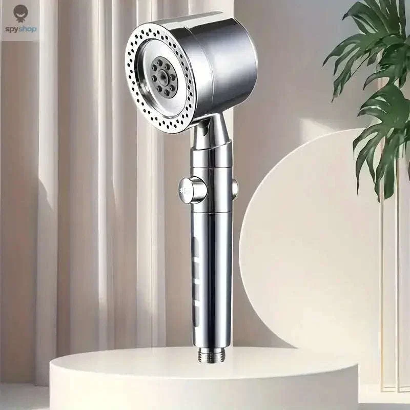 HydroLux High-Pressure Shower Head with Filter and Spray Modes - Image 27