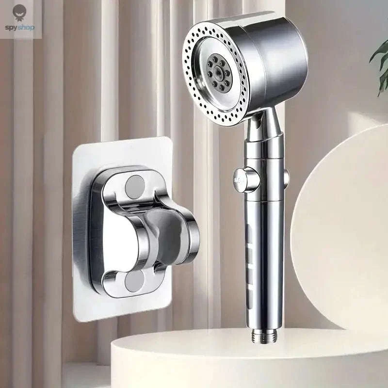 HydroLux High-Pressure Shower Head with Filter and Spray Modes - Image 28
