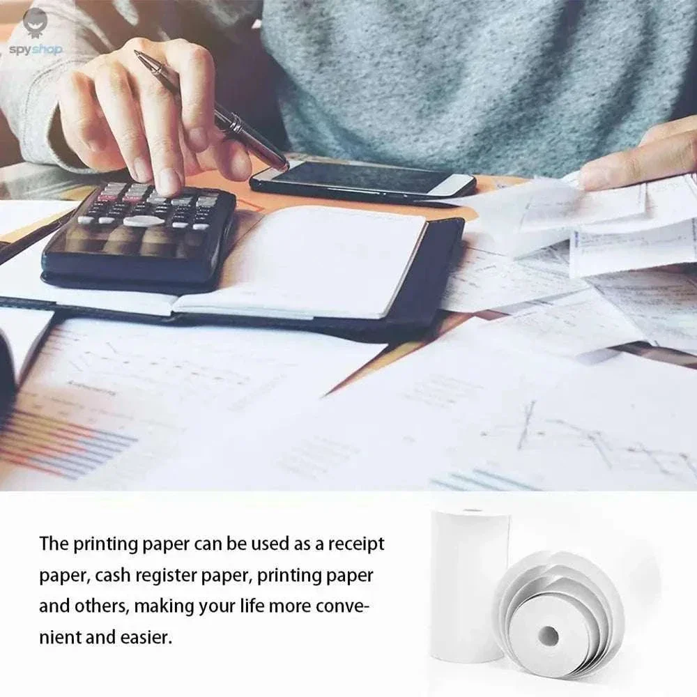 Kids Camera Thermal Paper Refill Rolls 57x25mm, 10 Pack - Image 7