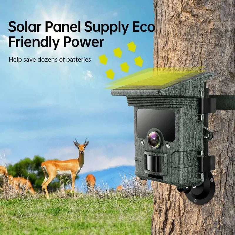 Solar Wildlife Trail Camera with 50MP Photos and 4K Video - Image 5
