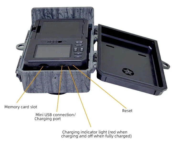 Solar Wildlife Trail Camera with 50MP Photos and 4K Video - Image 7