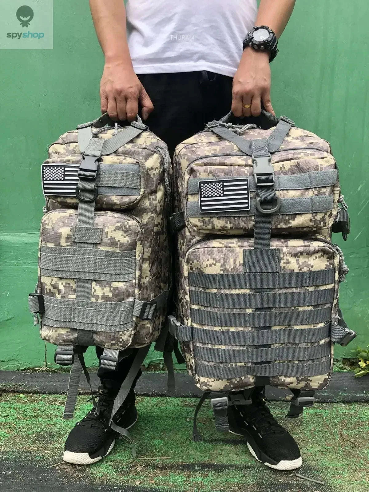 TrailForce Tactical Backpack Waterproof MOLLE Outdoor Pack - Image 23