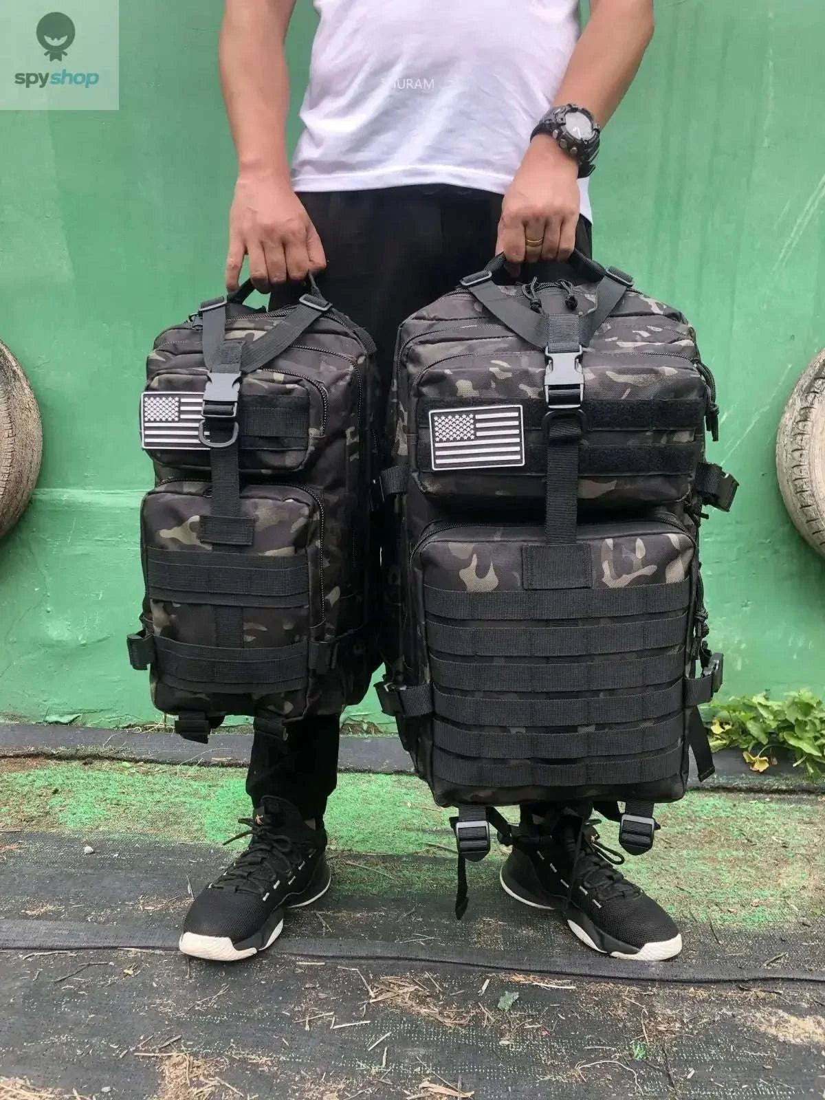 TrailForce Tactical Backpack Waterproof MOLLE Outdoor Pack - Image 24