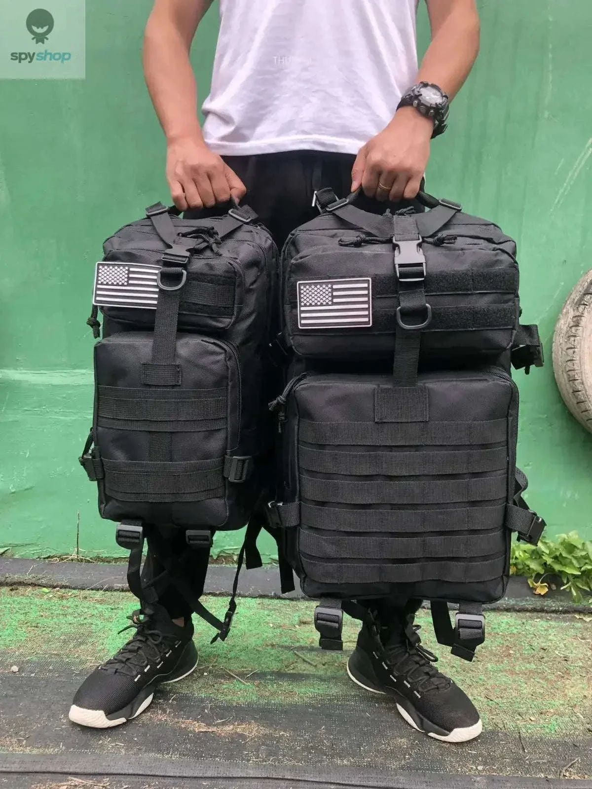 TrailForce Tactical Backpack Waterproof MOLLE Outdoor Pack - Image 25