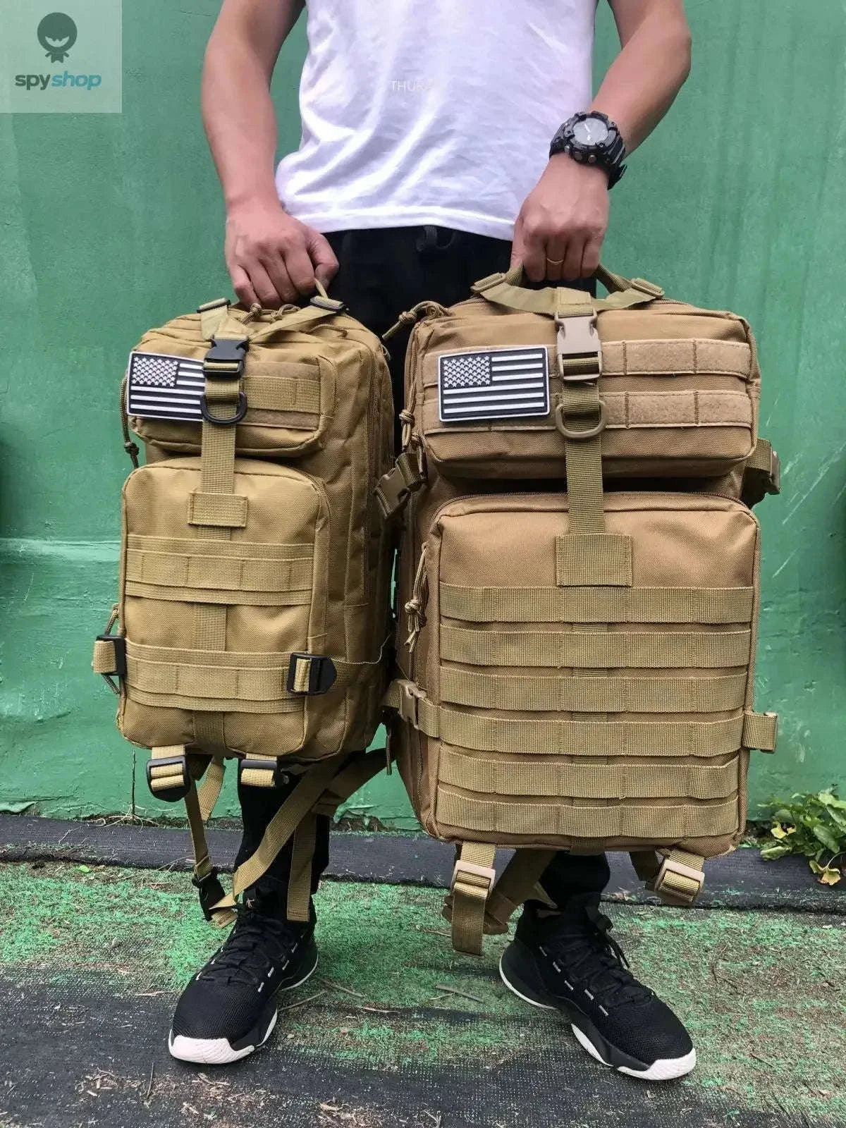 TrailForce Tactical Backpack Waterproof MOLLE Outdoor Pack - Image 26