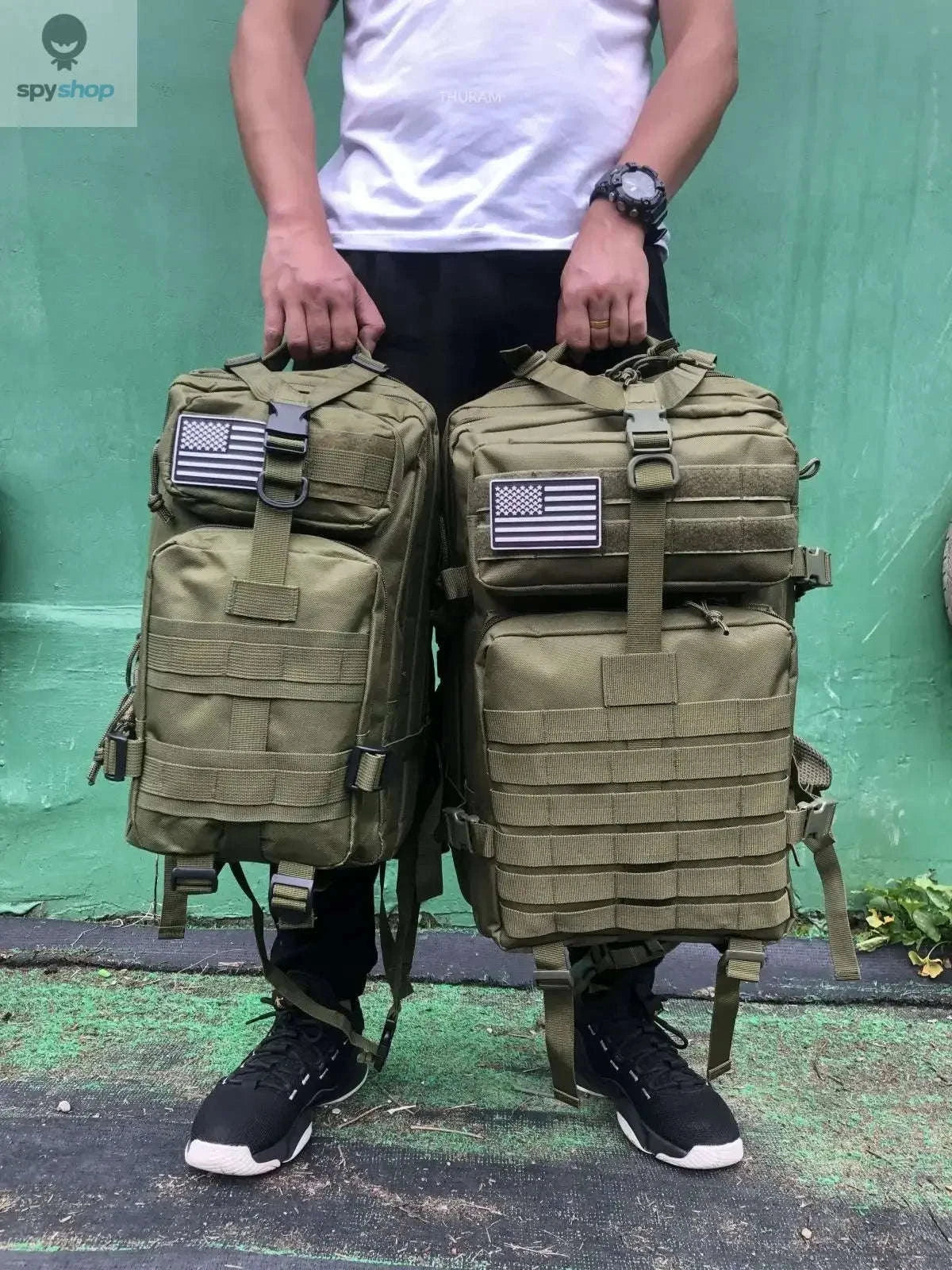 TrailForce Tactical Backpack Waterproof MOLLE Outdoor Pack - Image 27