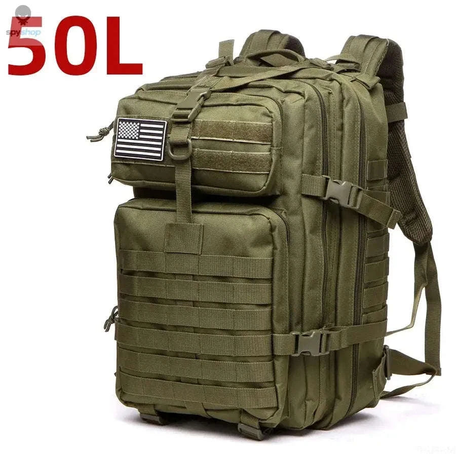TrailForce Tactical Backpack Waterproof MOLLE Outdoor Pack - Image 32