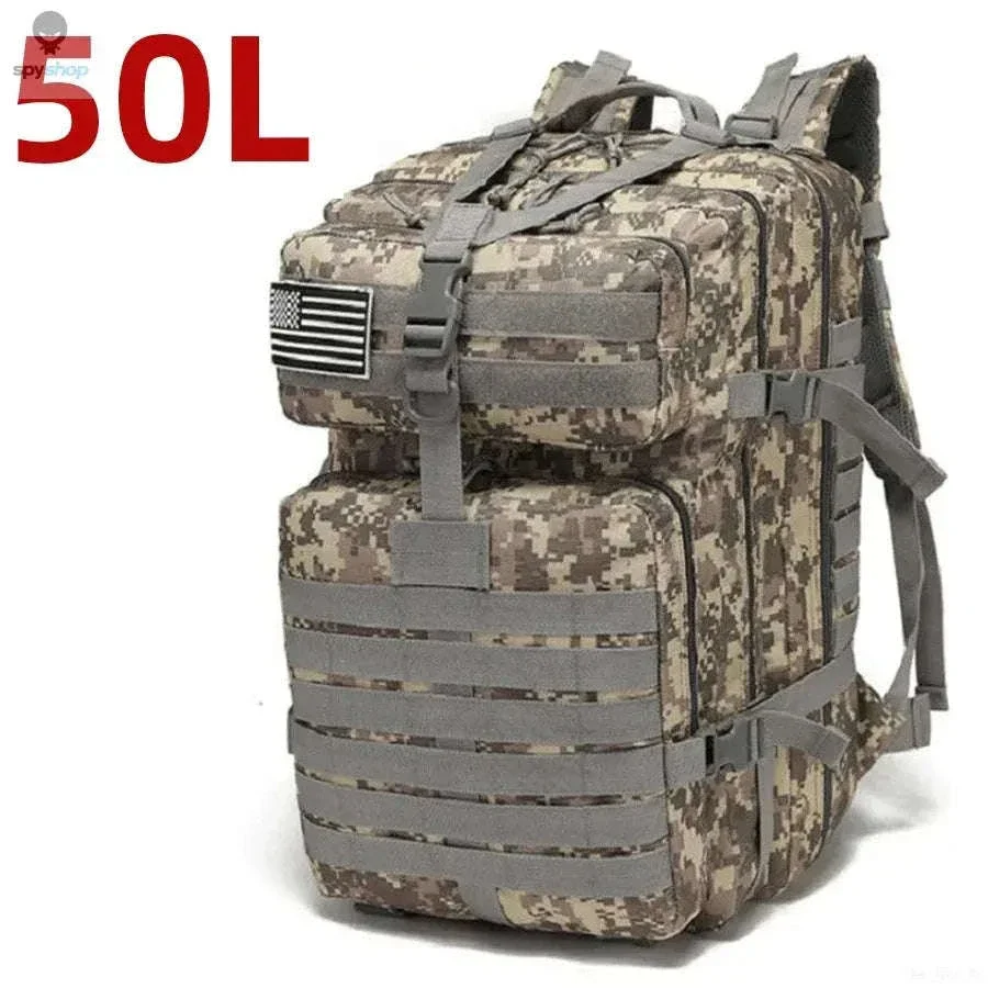 TrailForce Tactical Backpack Waterproof MOLLE Outdoor Pack - Image 33