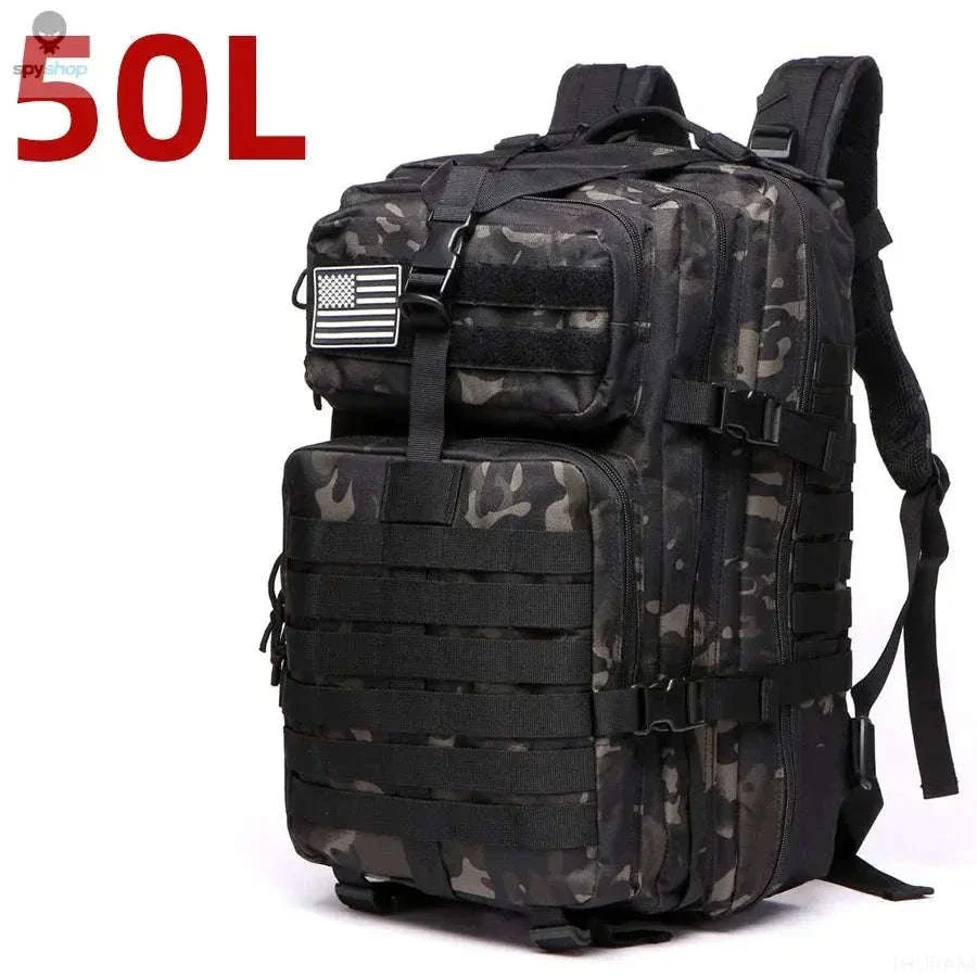 TrailForce Tactical Backpack Waterproof MOLLE Outdoor Pack - Image 37