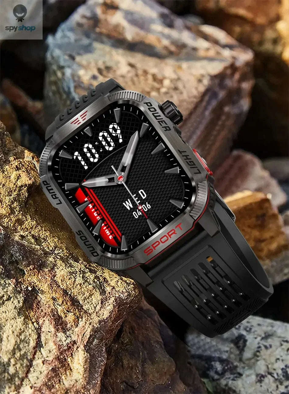 Military GPS Smart Watch with Compass, Flashlight and Bluetooth Calling - Image 29
