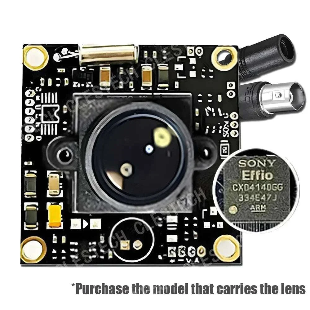 Sony Effio CCTV Camera Module Kit 800TVL LowLux 0.001lux - Image 15