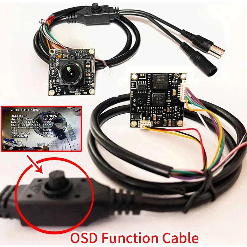 Sony Effio CCTV Camera Module Kit 800TVL LowLux 0.001lux - Image 26