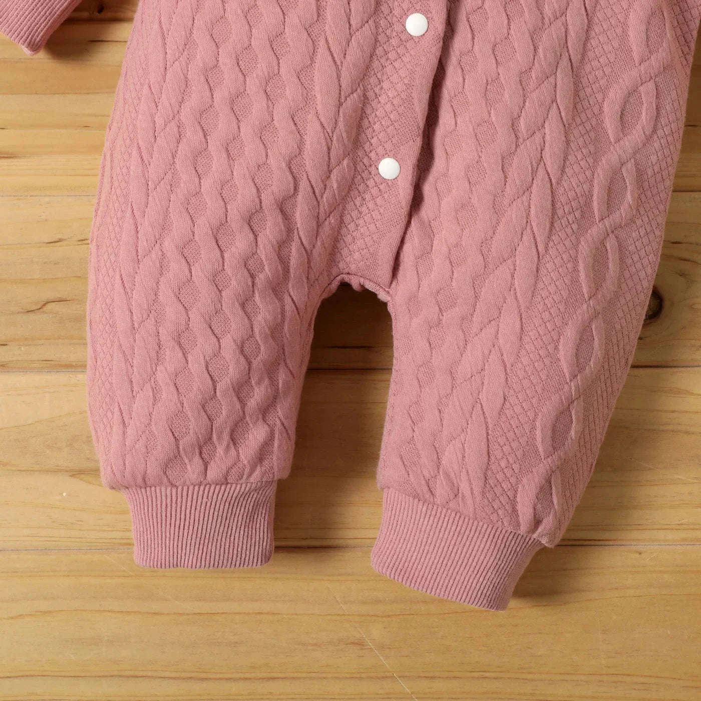 Baby Hooded Romper with Ears for Newborns to 18 Months - Image 7