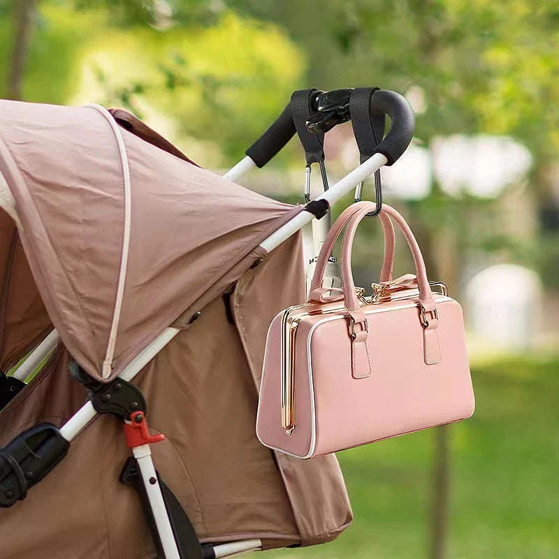 Aluminum Alloy Stroller Hook Organizer for Hands-Free Carrying - Image 8