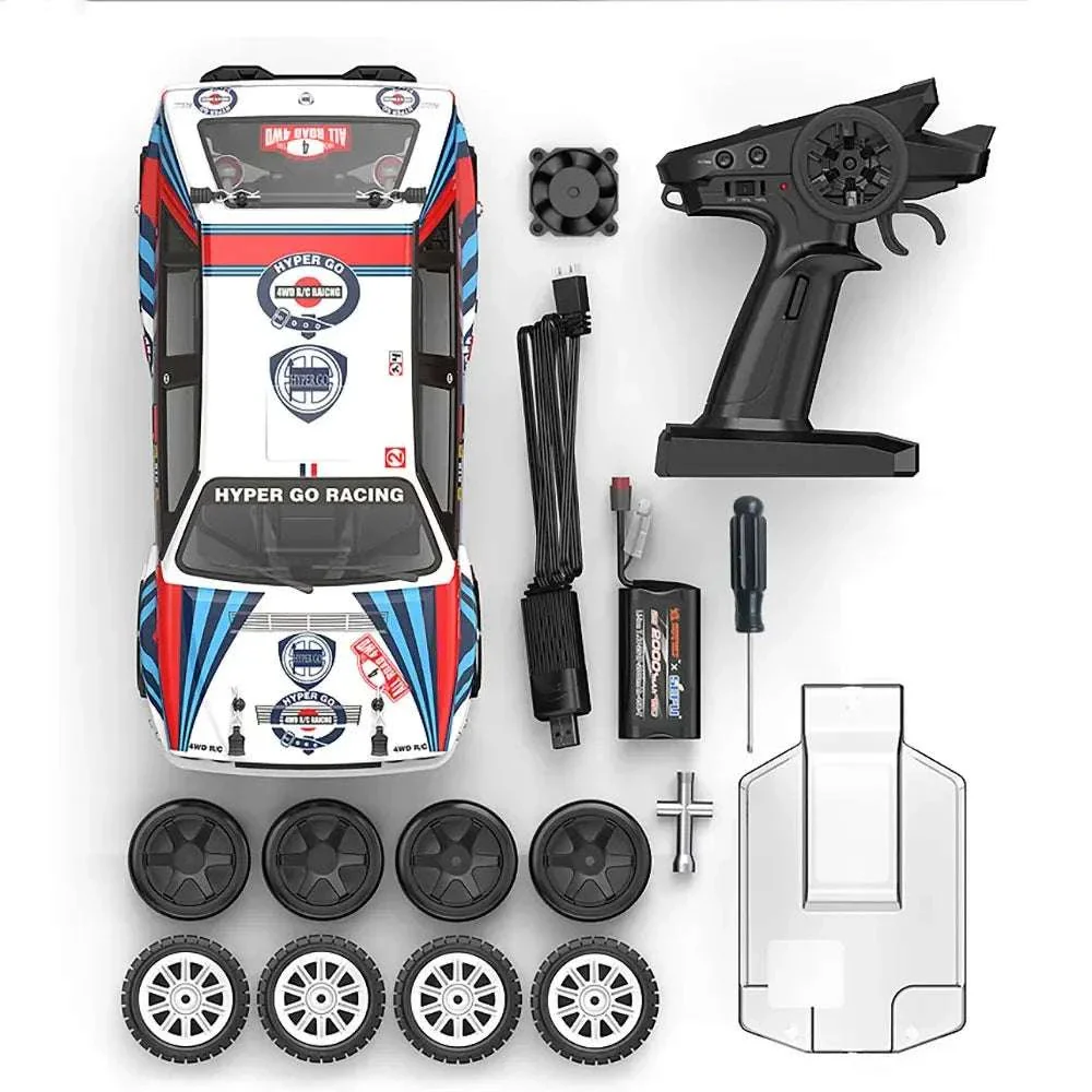MJX Hyper Go 1/14 Brushless 4WD RC Car 55km/h High-Speed - Image 13