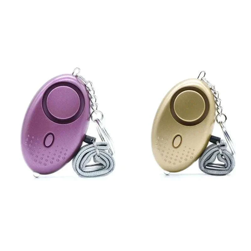 130dB Personal Safety Alarm Keychain with LED Light (1–4 Pack) - Image 4