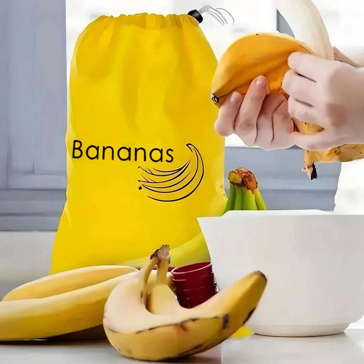 Insulated Banana Preserve Bag for Fresher Fruit on the Go - Image 4