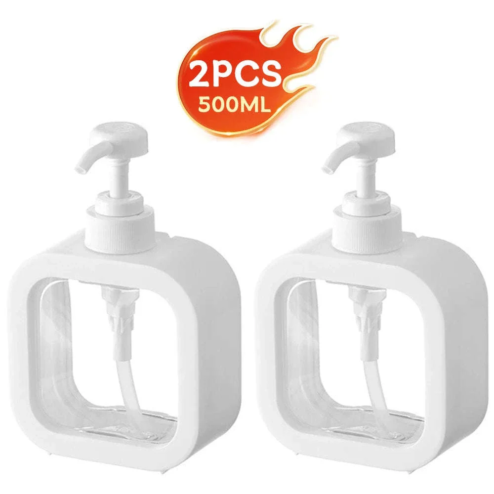 Transparent Large-Capacity Soap Dispenser Bottle - Image 21