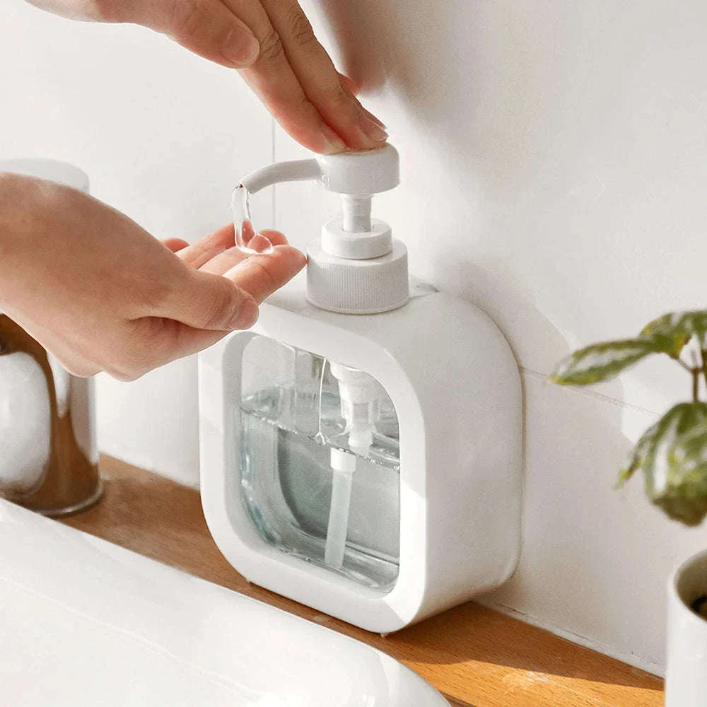 Transparent Large-Capacity Soap Dispenser Bottle - Image 4