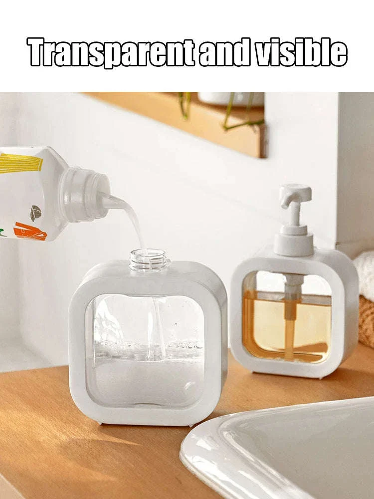 Transparent Large-Capacity Soap Dispenser Bottle - Image 8
