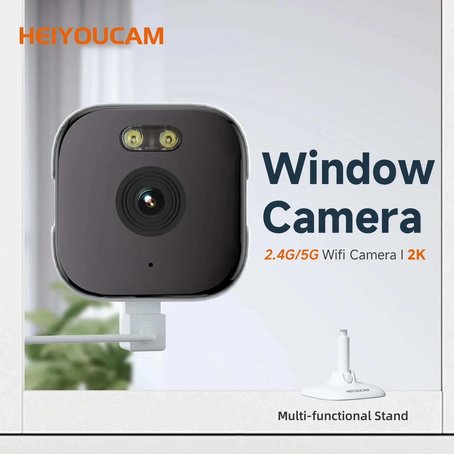 2K Window Security Camera No-Drill with Motion Detection & Night Vision - Image 7