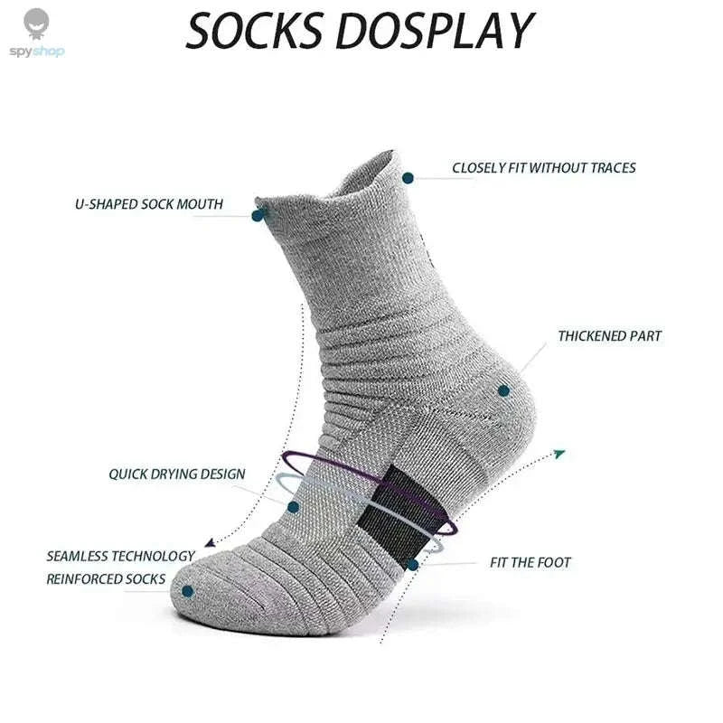 Anti-Slip Football Socks with Secure Grip and Breathable Comfort - Image 18