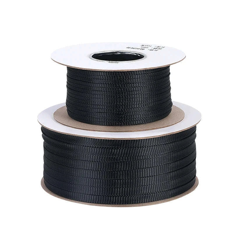Black Insulated Braid Sleeving for Cable Protection - Image 4