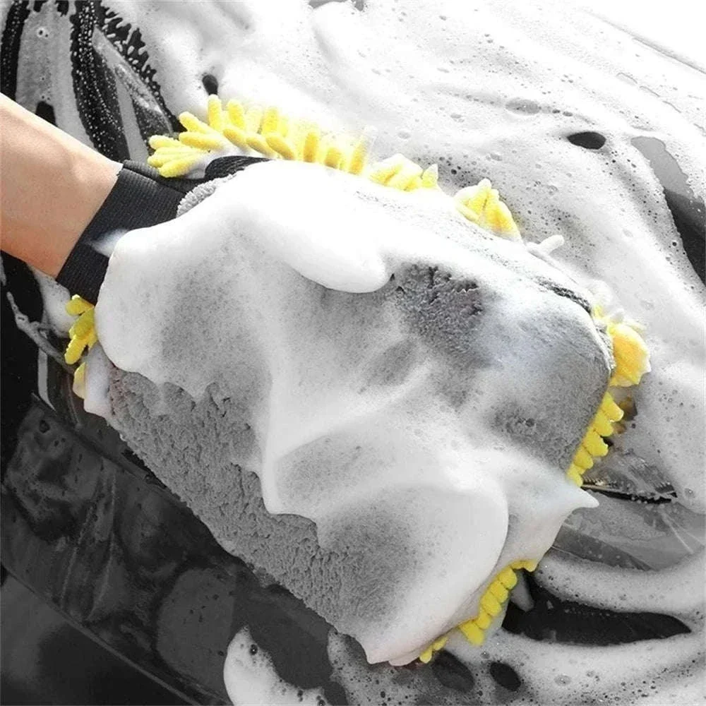 Microfiber Car Washing Gloves for Gentle, Thorough Cleaning - Image 10