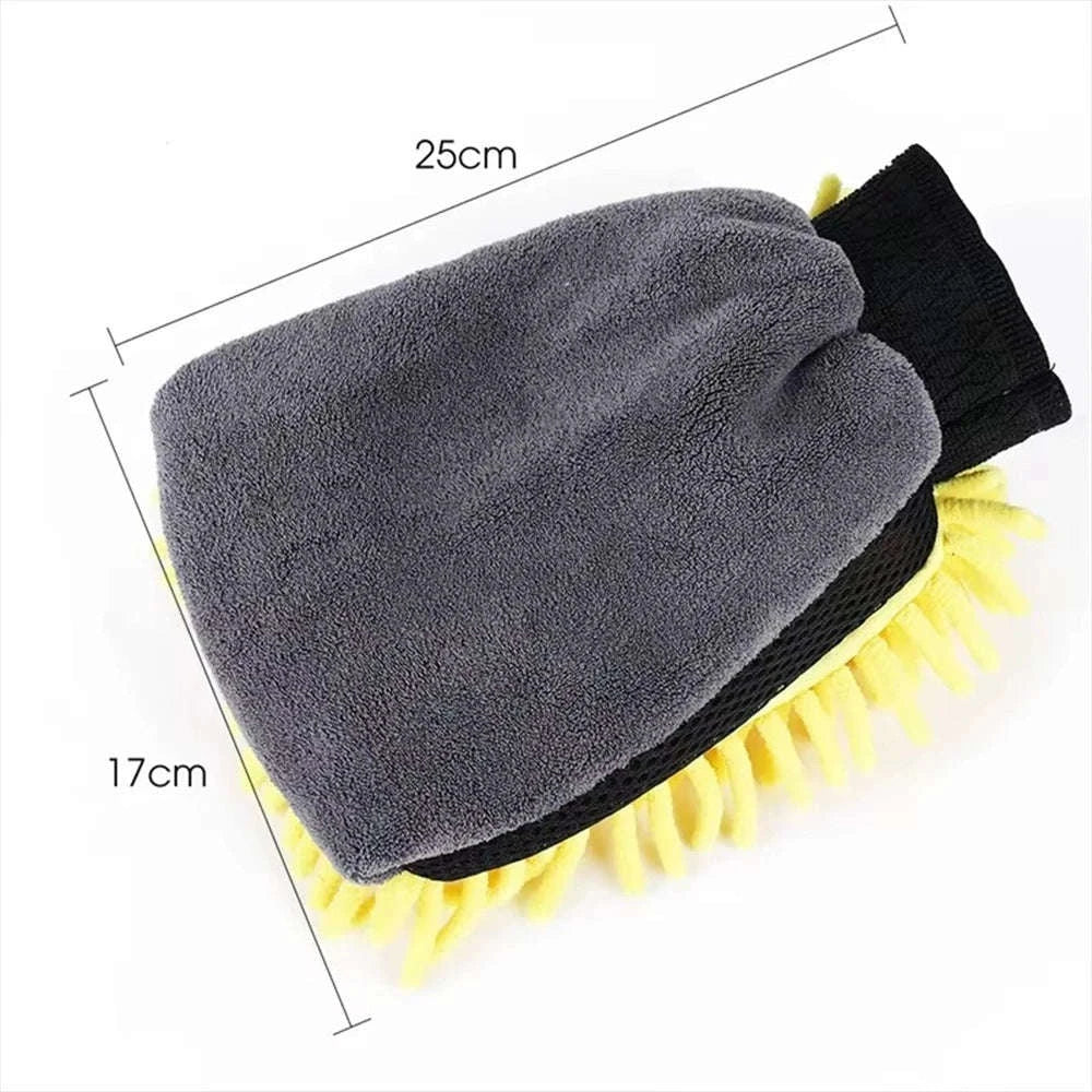 Microfiber Car Washing Gloves for Gentle, Thorough Cleaning - Image 6