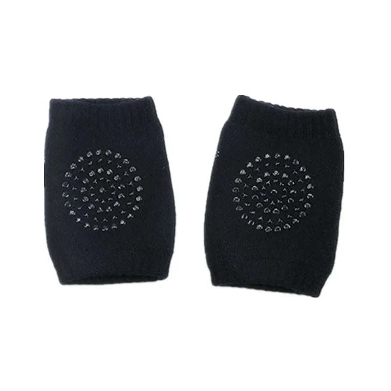 Cotton Baby Knee & Elbow Pads in Blue for Crawling Comfort - Image 16