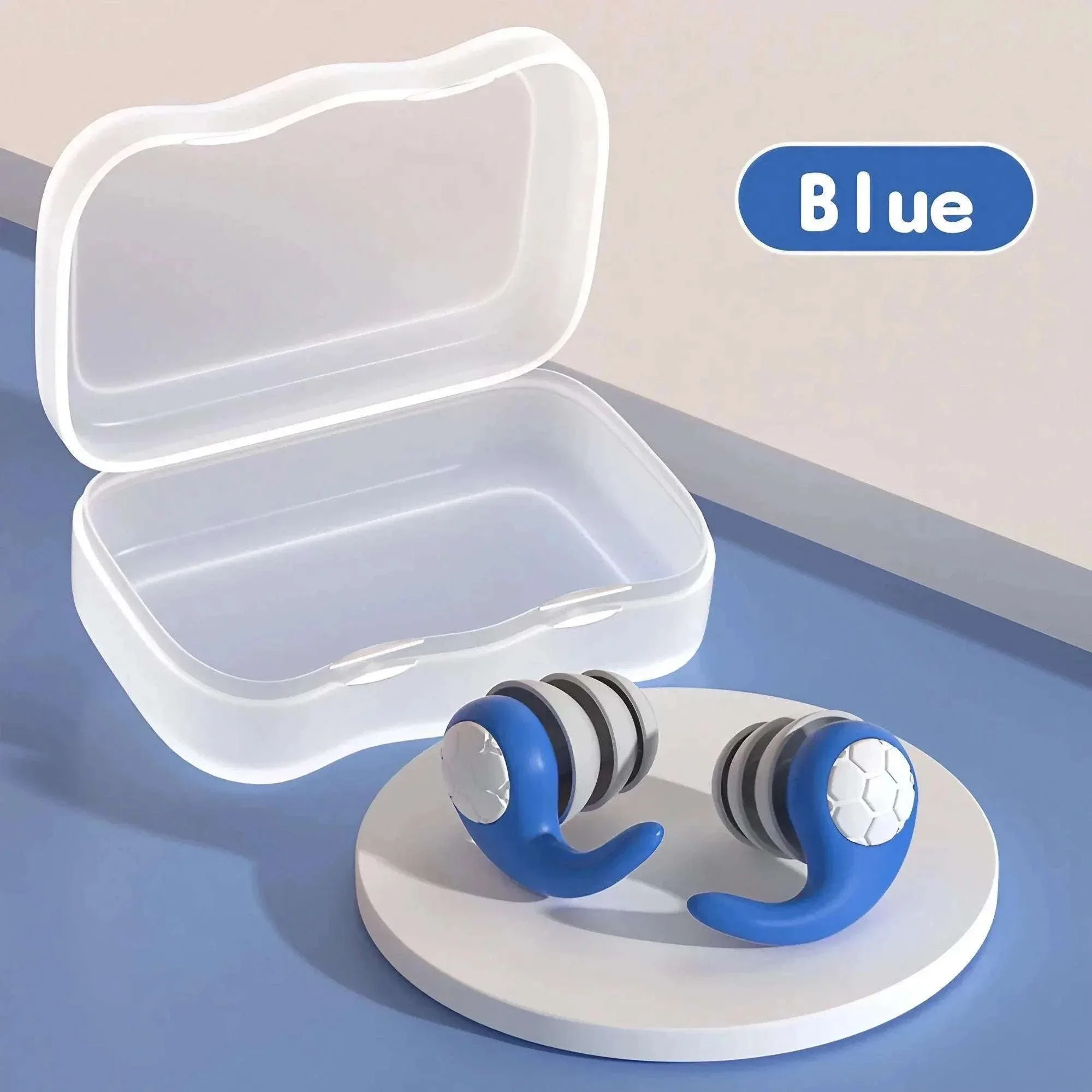 Soft Silicone Waterproof Earplugs for Quiet Sleep and Swim Use - Image 17