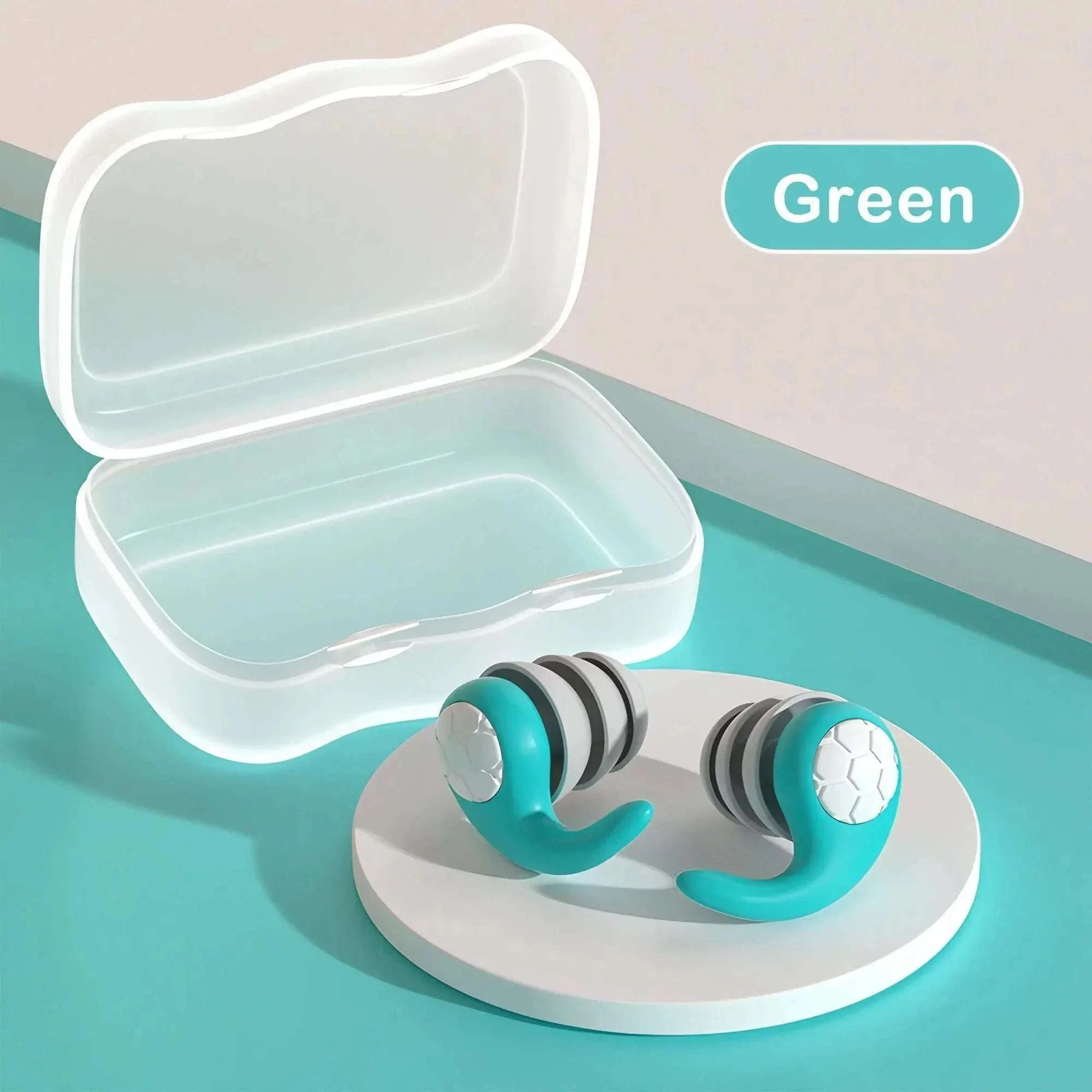Soft Silicone Waterproof Earplugs for Quiet Sleep and Swim Use - Image 18