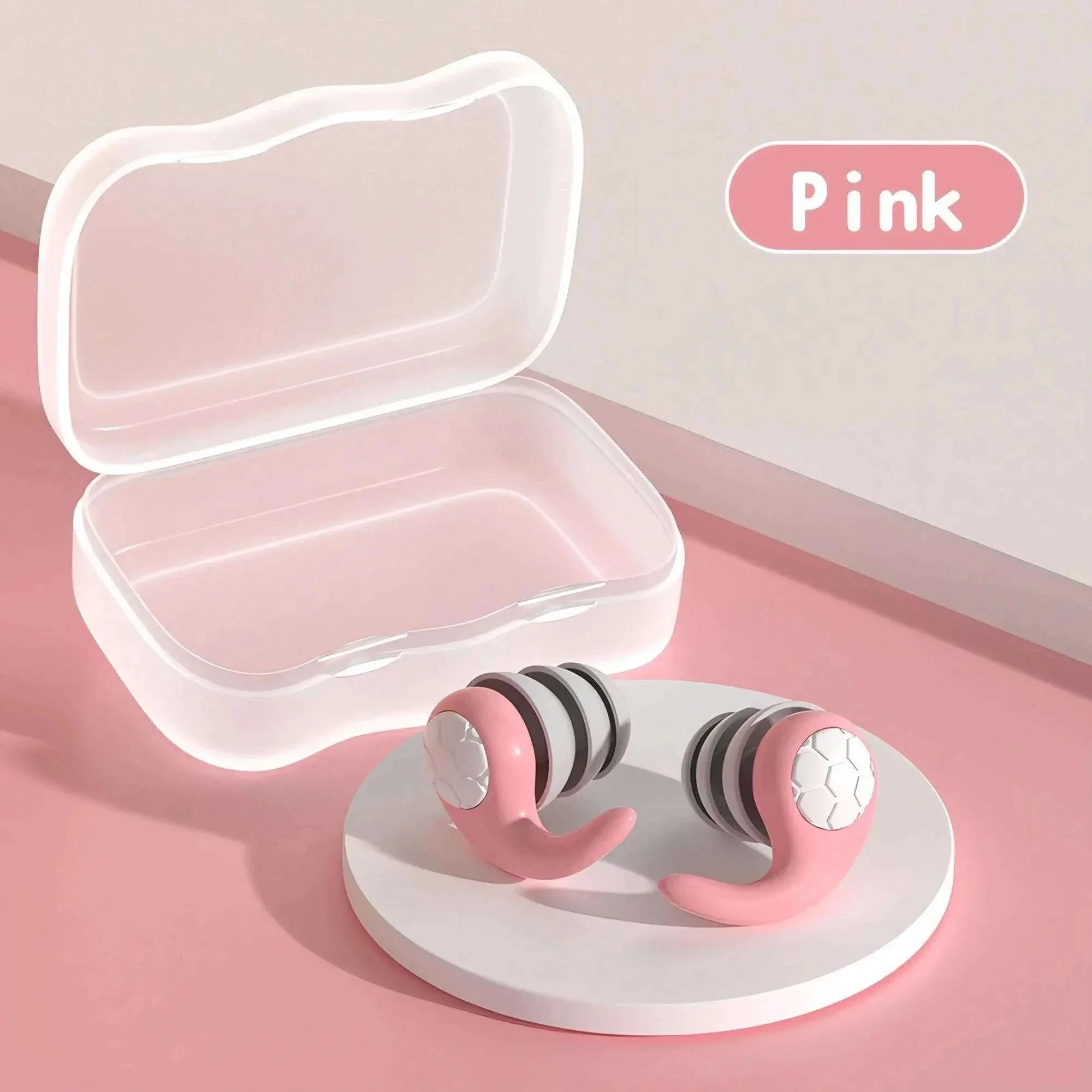 Soft Silicone Waterproof Earplugs for Quiet Sleep and Swim Use - Image 19