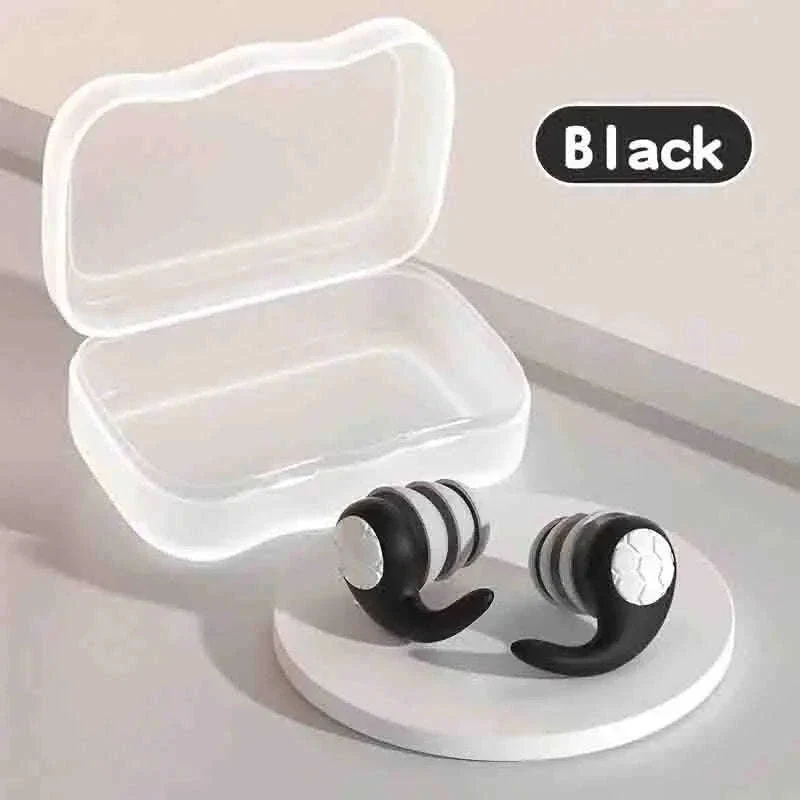 Soft Silicone Waterproof Earplugs for Quiet Sleep and Swim Use - Image 23