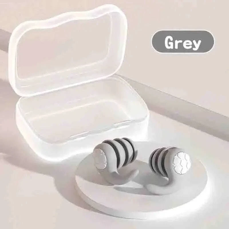 Soft Silicone Waterproof Earplugs for Quiet Sleep and Swim Use - Image 25