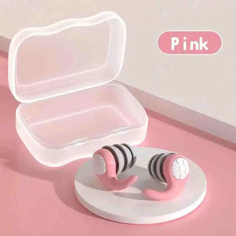 Soft Silicone Waterproof Earplugs for Quiet Sleep and Swim Use - Image 26