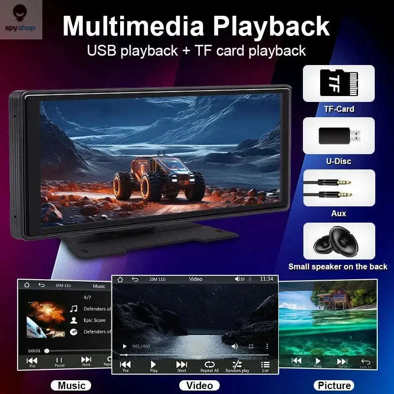 Wireless CarPlay & Android Auto Screen with 10.26" Display - Image 5