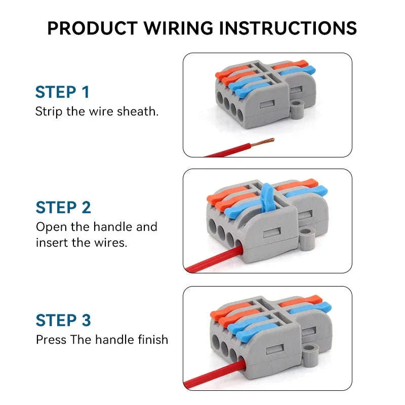 Mini Fast Wiring Cable Connectors for Clean, Secure Joins - Image 4