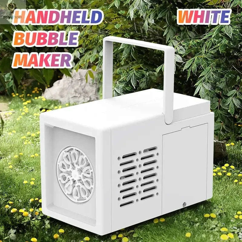 10-Hole Automatic Bubble Machine Toy for Kids - Image 16