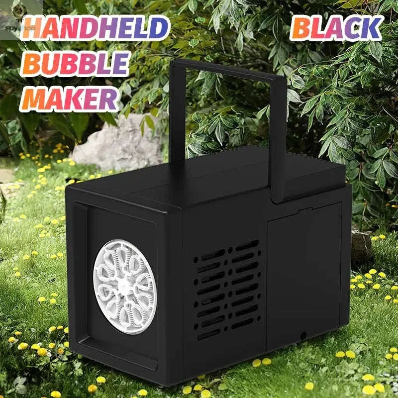 10-Hole Automatic Bubble Machine Toy for Kids - Image 17