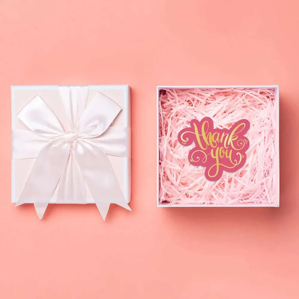 100 Pink Thank You Cards for Small Business Orders - Image 3