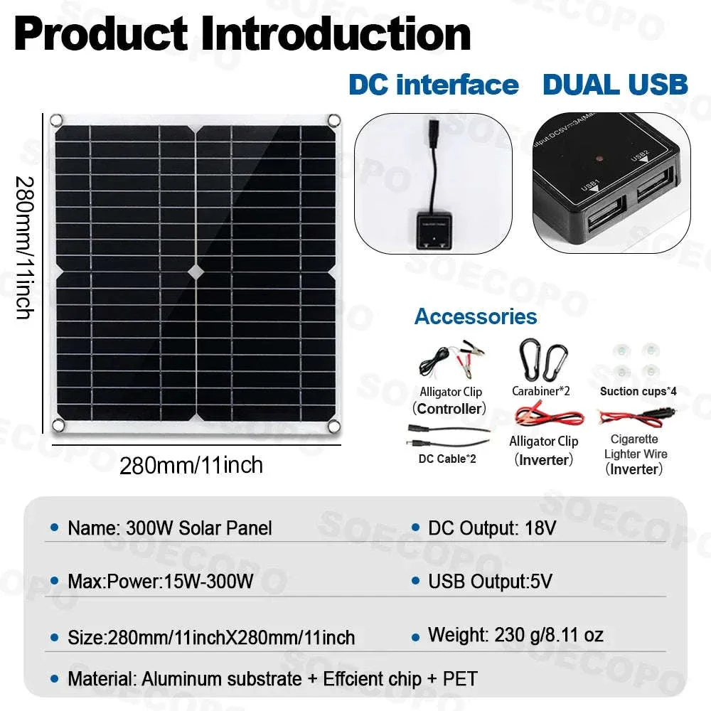 Complete Solar Power Kit with 10000W Inverter for Home & Outdoor Backup - Image 8