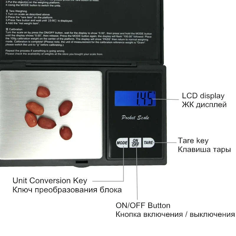 Portable Jewelry Scale for Precise Small-Item Weighing - Image 10
