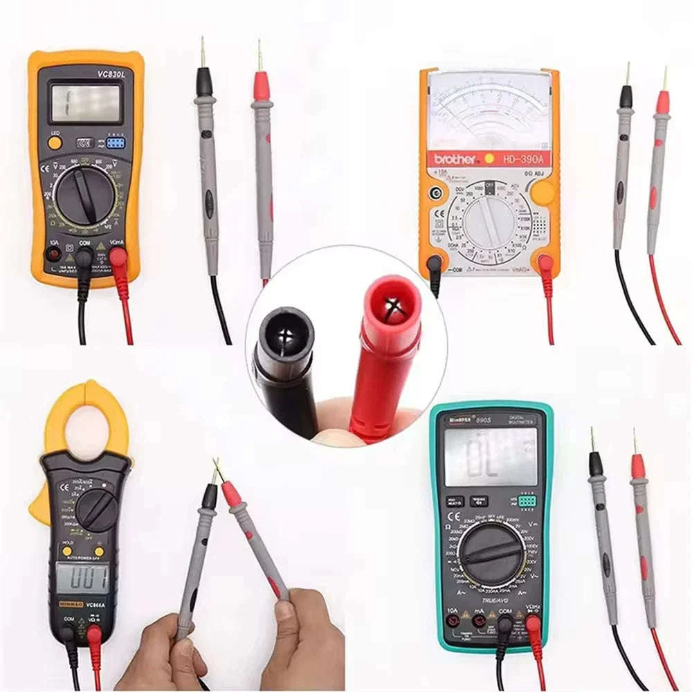 Universal Digital Multimeter Test Leads Set, 1000V - Image 2