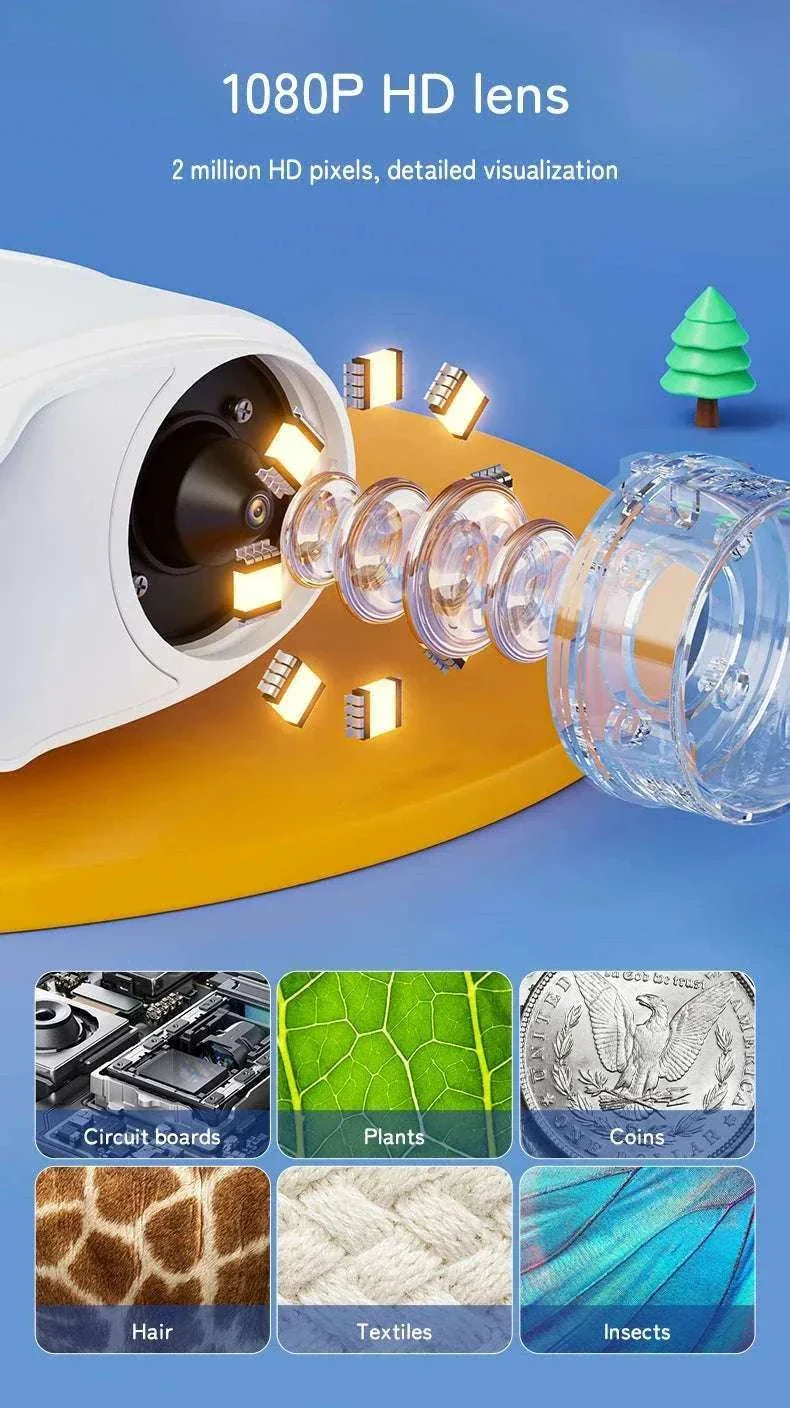 1000X Handheld Microscope for Kids with Screen - Image 10