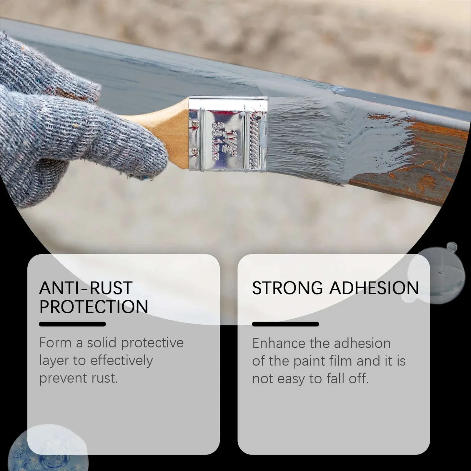 100g Anti Rust Paint Rust Converter for Metal Surfaces - Image 2