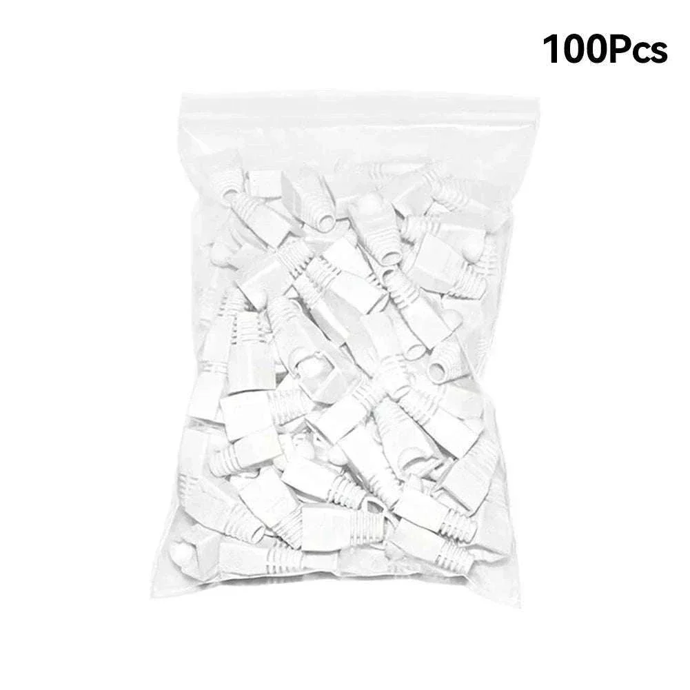 100pcs RJ45 Cable Boots for CAT5E and CAT6 Connectors - Image 20
